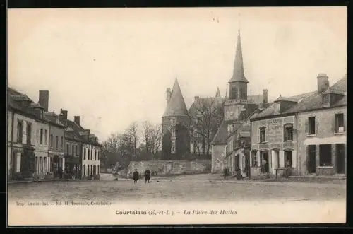 AK Courtalain, La Place des Halles