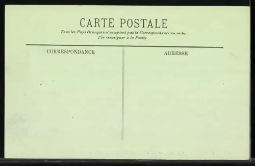 AK Luchon, Arrivant d`Espagne à l`Hospice de France