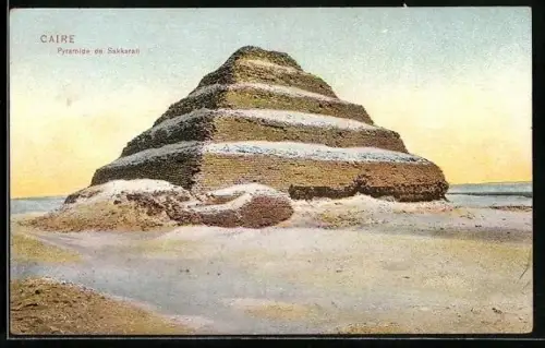 AK Caire, Pyramide de Sakkarah