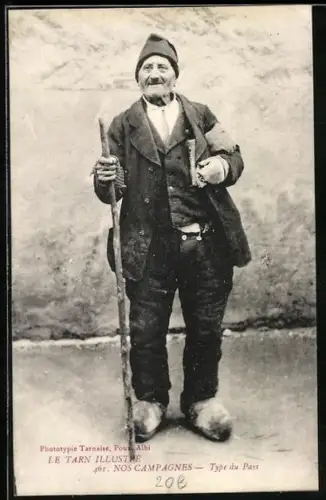 AK Le Tarn illustrée, Type du Pays