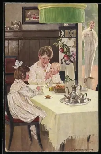 Künstler-AK R. Borrmeister: Guten Morgen!