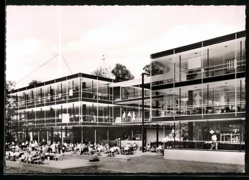 AK Brüssel, Weltausstellung 1958, Pavillon Deutschland
