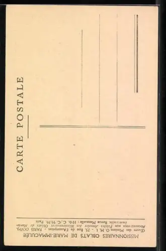 AK Missions de Ceylan, La cueillette du jacquier