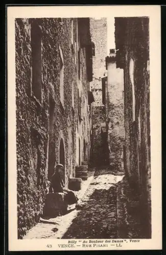 AK Vence, Rue Pisani