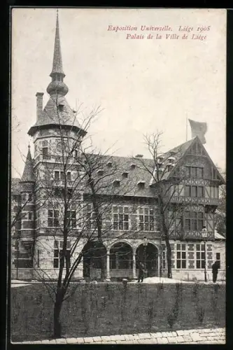 AK Liege Exposition Universelle 1905, Palais de la Ville, Ausstellung