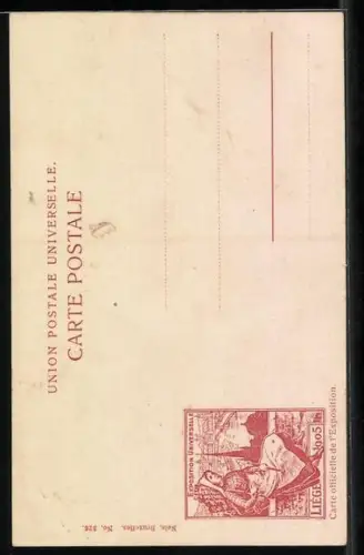 AK Liége, Exposition universelle 1905, Pavillon de Montenegro