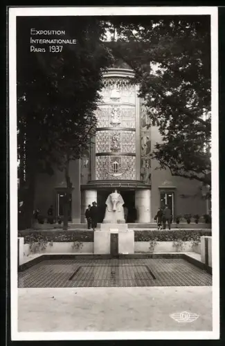 AK Paris, Exposition internationale 1937, Pavillon de l'Egypte