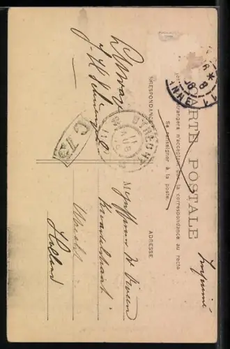 AK Paris, Gare de Lyon, Bahnhof