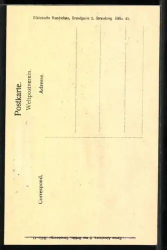 AK Egisheim /Elsass, Arbeiter auf einer Landstrasse