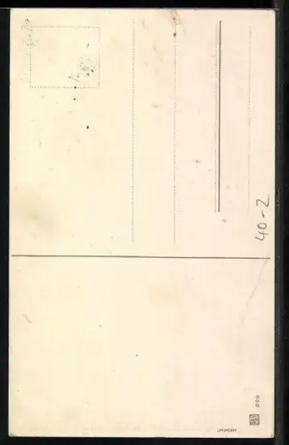 AK Zwei Frauen unterhalten sich, frauenfeindlicher Humor