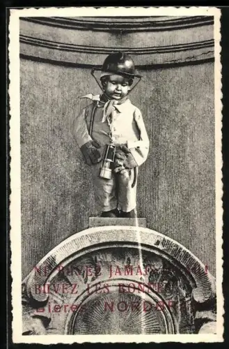 AK Bruxelles, Manneken-Pis, Toilettenhumor