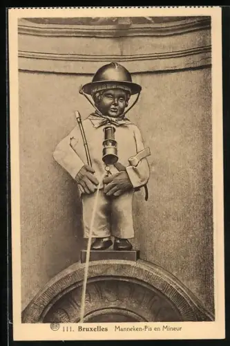 AK Bruxelles, Manneken-Pis en Mineur, Toilettenhumor