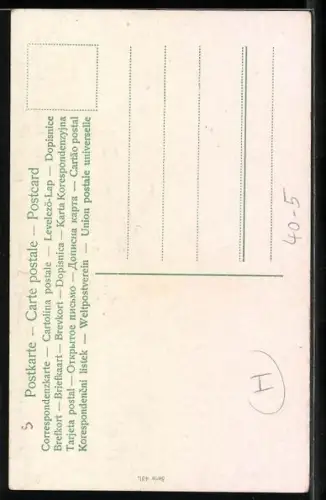 AK Mann begleitet seine Frau, Erotik