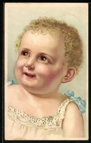 AK Gesicht von einem kleinen Kind