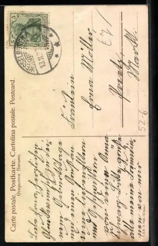 AK Gesicht von einem kleinen Kind