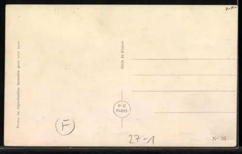 AK Kate de Nagy, Partons ensemble, Lied mit Noten