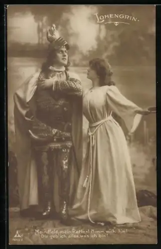 AK Lohengrin, Mein Held, mein Retter! Nim mich hin!...