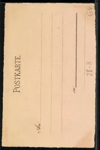 AK Wilhelm Tell, Und mit gewalt`gem Fussstoss hinter mich...