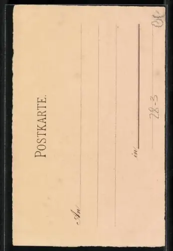 AK Wilhelm Tell in einem Ruderboot