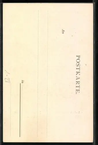 Künstler-AK F. v. Lenbach: Fürst Bismarck, 1815-1898