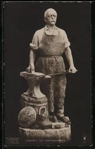 AK Otto von Bismarck als Waffenschmied
