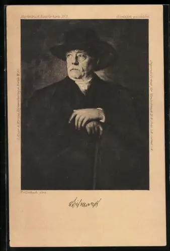 AK Portrait Fürst Otto von Bismarck