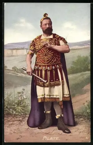 AK Pontius Pilate, Governor of Judea, Religion