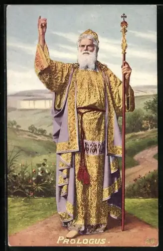 AK Prologus, who is one of the leading men in town, Religion