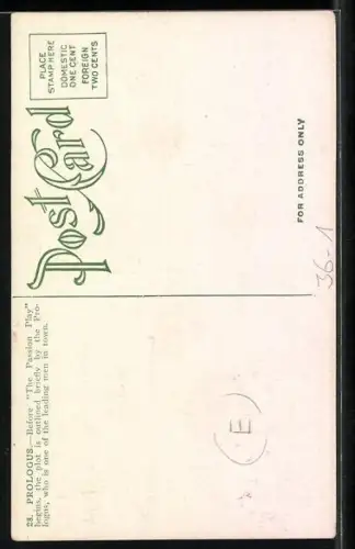 AK Prologus, who is one of the leading men in town, Religion