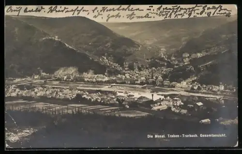 AK Traben-Trarbach, Mosel, Gesamtansicht