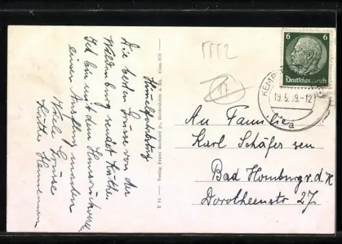 AK Hoxel / Hunsrück, Erbeskopf, Hochbrücke b. Hoxel, Stumpfer Turm, Wildenburg