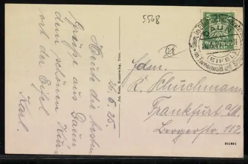 AK Daun, Viadukt, Ortsansicht, Landwirtschaft