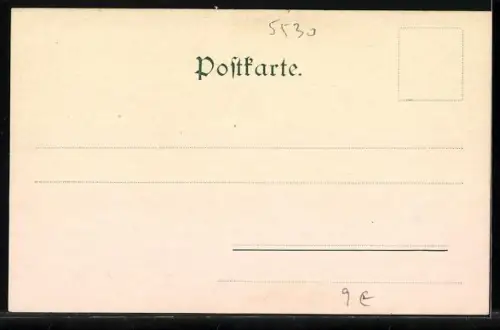 AK Gerolstein i. d. Eifel, Ortsansicht von der Burg Gerolstein aus