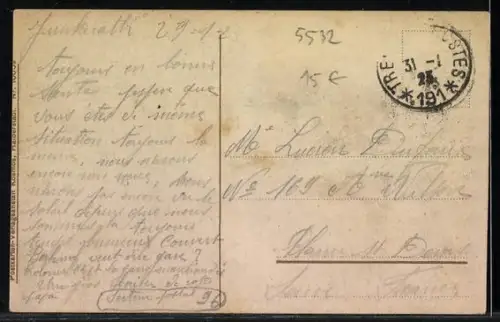 AK Jünkerath, Bahnhof, St. Antoniuskirche, Kolonie, Total-Ansicht