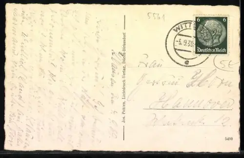 AK Klausen /Mosel, Kirche und Ortspanorama