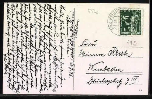 AK Wittlich, Gesamtansicht aus der Vogelschau