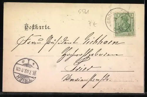 AK Himmerod /Eifel, Klosterruine