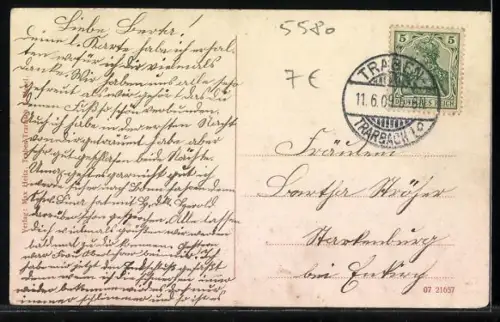 AK Traben-Trarbach a. Mosel, Gesamtansicht der Stadt