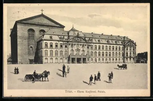 AK Trier, Ehem. Kurfürstliches Palais, Kutschen