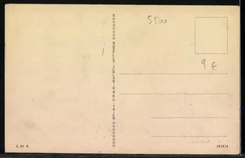 AK Trier, Nordallee, Strassenpartie