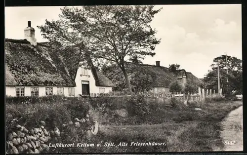 AK Keitum a. Sylt, Alte Friesenhäuser