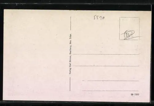 AK Saarburg /Trier, Ortsansicht u. katholische Kirche