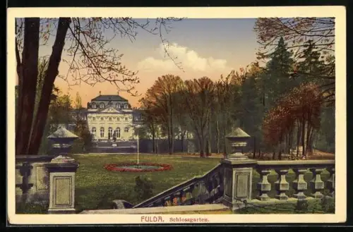 AK Fulda, Schlossgarten