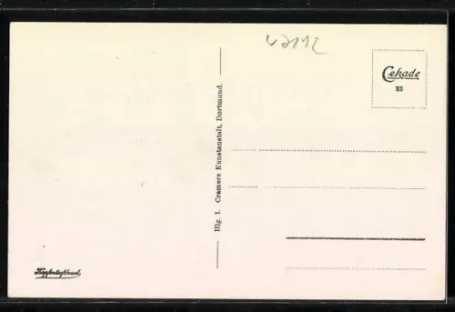 AK Helgoland, Luftaufnahme der Insel und Klippen