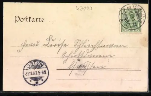 AK Cuxhaven, Alte Liebe, Hafen, Anleger