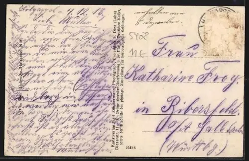 AK Holzappel, Teilansicht des Ortes