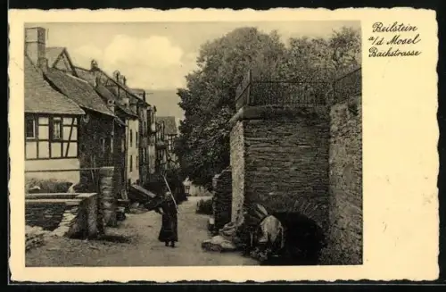 AK Beilstein / Mosel, Bachstrasse