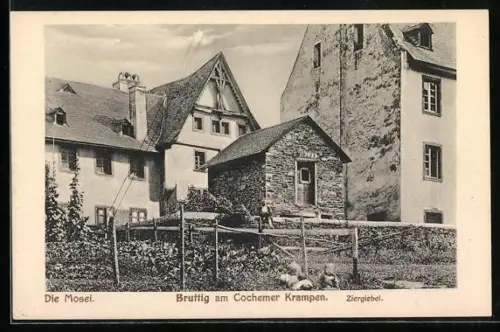 AK Bruttig am Cochemer Krampen, Ziergiebel