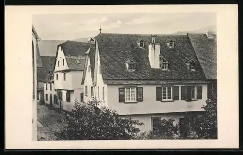 AK Wolf /Mosel, Strassenpartie im Ort