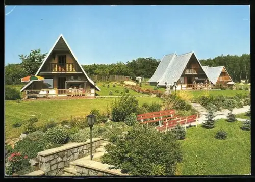 AK Bucha /Oschatz, Schulungs- und Ferienheim des VEB Porzellanwerk Freiberg